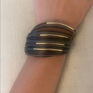 Leather Wrap Bracelet